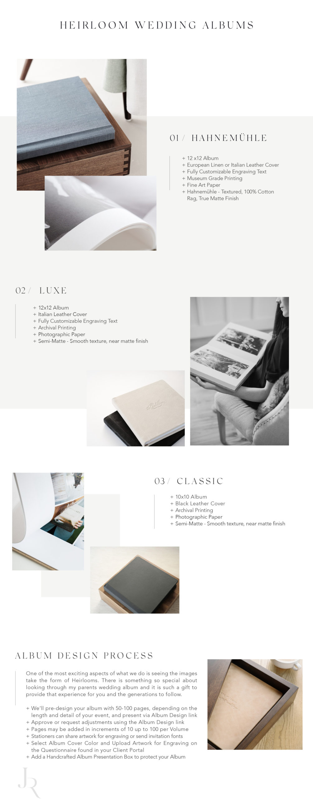 Heirloom Wedding Albums